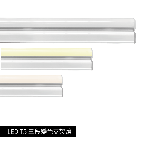 LEDT5三段變色支架燈