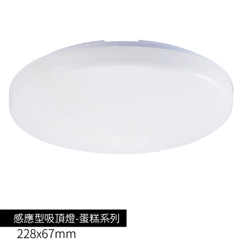 感應型-LED蛋糕吸頂燈系列-16W